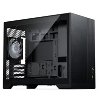 Boitier PC Mini Tour - mATX Mini-ITX - USB 3.2 Type C - Avec fenêtre - Compatible Asus BTF MSI Project Zero Gigabyte Stealth